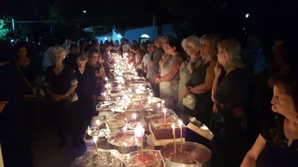 Κατανυκτική Αγρυπνία στον Ιερό Ναό Παναγίας Ελεούσας στον Μαλακώντα Ερέτριας