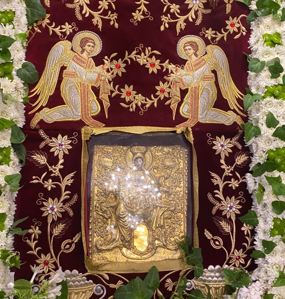 Η Ιερά Εικόνα της Παναγίας Χρυσοσπηλαιωτίσσης στην Κάτω Δευτερά