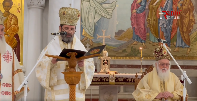 Fjala e Mitropolitit të Korçës Hirësi Joanit me rastin e 30 vjetorit të Fronëzimit të Fortlumturisë së Tij Pr. Dr. Anastasit si Kryepiskop i Tiranës