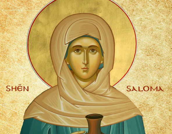 Saloma Miroprurëse. Oshënarët Isaaku, Dalmati, Fausti. Oshënare Theodhora. Oshënare Theoklitoja