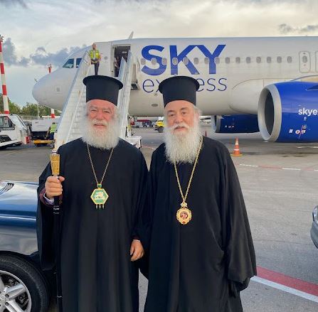 Αναχώρησε ο Πατριάρχης Αλεξανδρείας από τη Ζάκυνθο (ΦΩΤΟ)