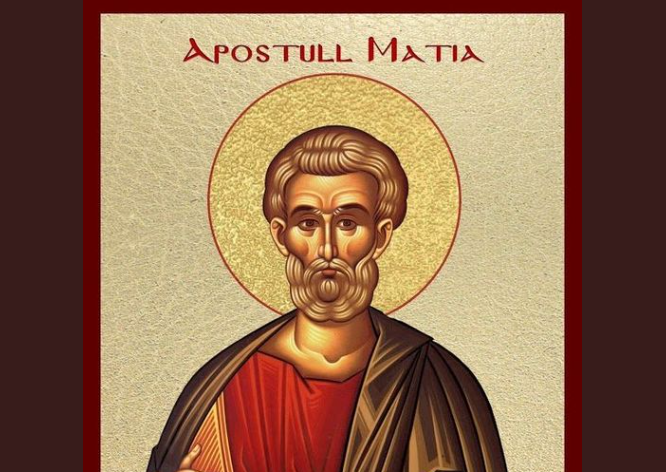 Apostull Matthia – Matia. 10 dëshmorët në Portën e Bronztë. Oshënar Psoi