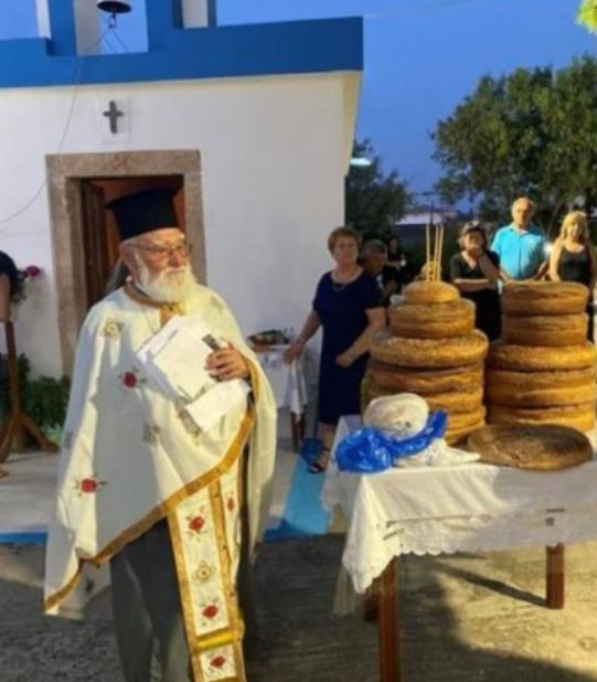 Εσπερινός της Αποτομής Τιμίας Κεφαλής Αγ. Ιωάννου Προδρόμου στη Λέρο και στην Κάλυμνο