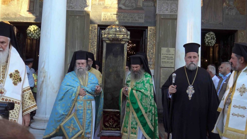 Ζάκυνθος: Λιτάνευση του Σεπτού Σκηνώματος του Αγίου Διονυσίου