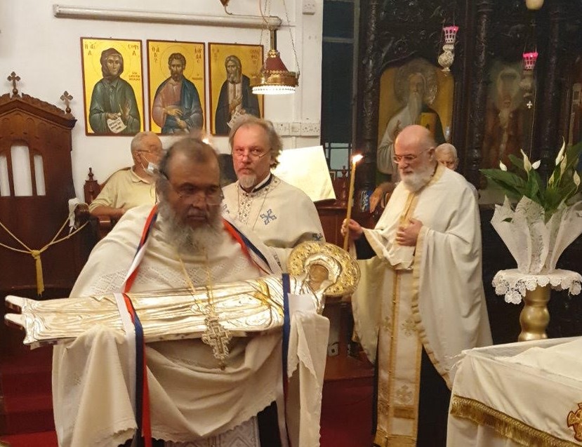 Τα εγκώμια της Υπεραγίας Θεοτόκου στην Πάνω Δευτερά