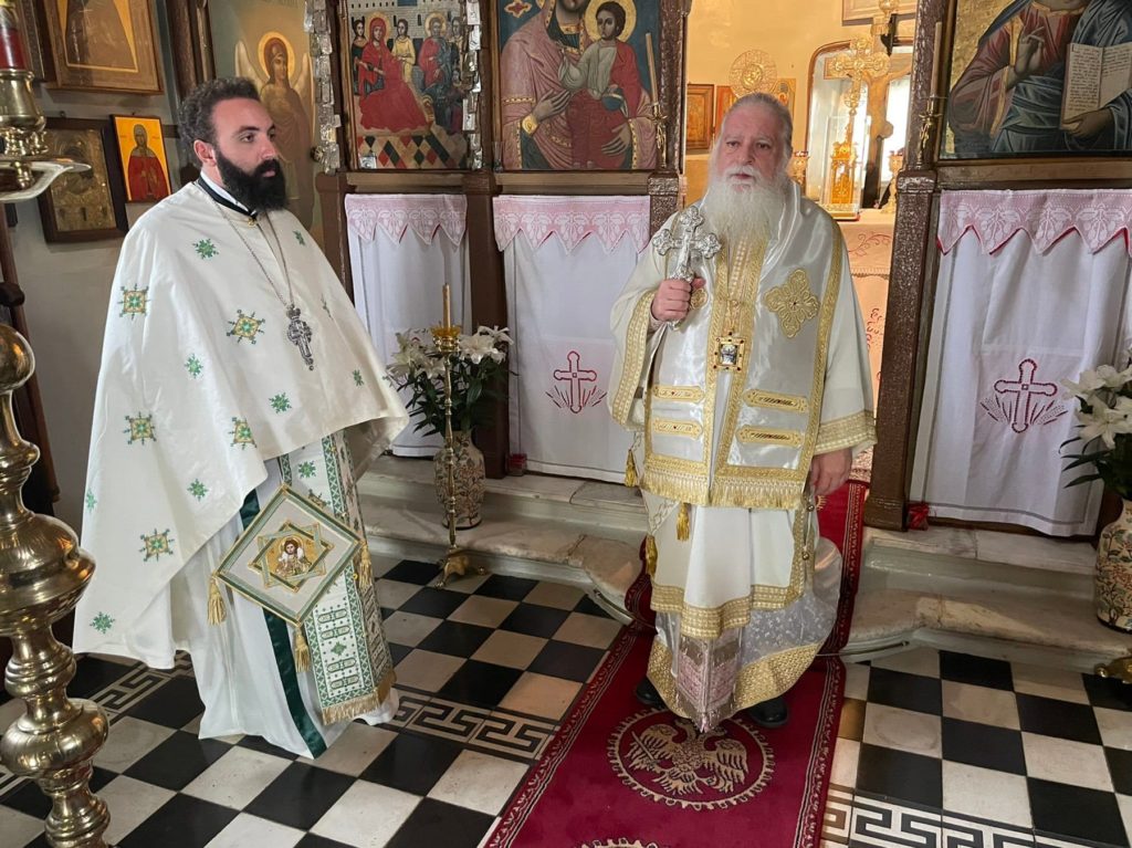Στην Ιερά Μονή Ζούβρας ο Επίσκοπος Ρωγών Φιλόθεος