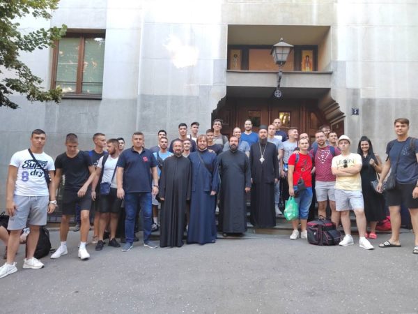 Serbian delegation of theologians, seminary students again visiting Metropolis of Katerini this August