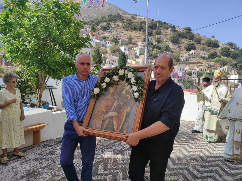 Η Σύναξη της Παναγίας του Χάρου στη Σύμη και η χθεσινή εκδήλωση για τις Προσφυγοπούλες Παναγίες