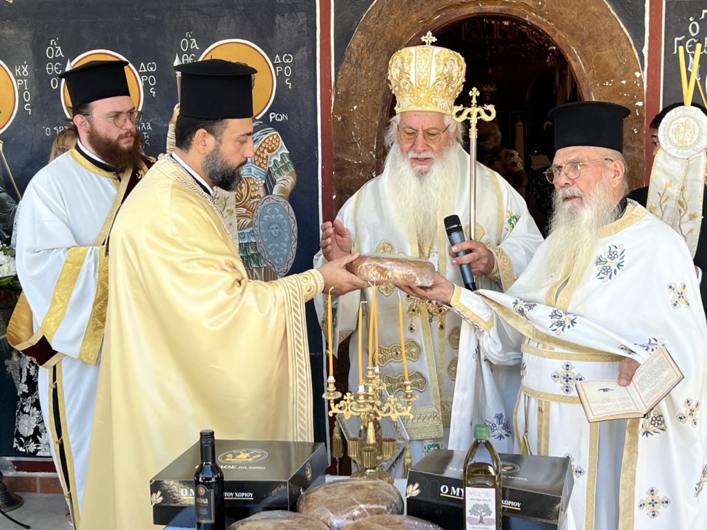 Εορτή Γενεσίου της Θεοτόκου – Αγιασμός στα Γραφεία της Θήβας