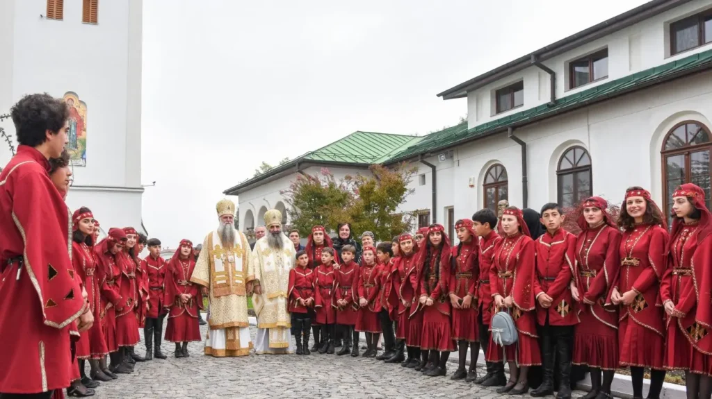 Oaspeți din Georgia la sărbătoarea Sf. Antim Ivireanul de la Râmnicu Vâlcea, orașul ocrotit de ierarhul martir
