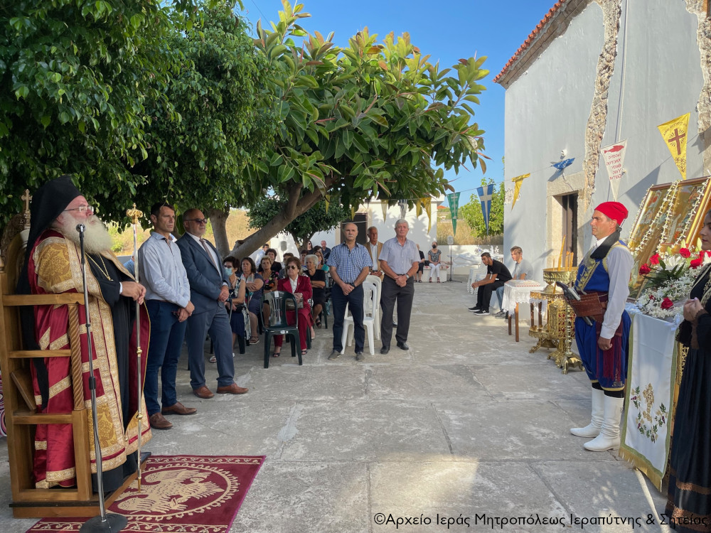 Σητεία: Παρουσία της Εικόνας της Παναγίας της Ρεϊσδεριανής της Ελεούσας τελέσθηκε το μνημόσυνο των Μικρασιατών