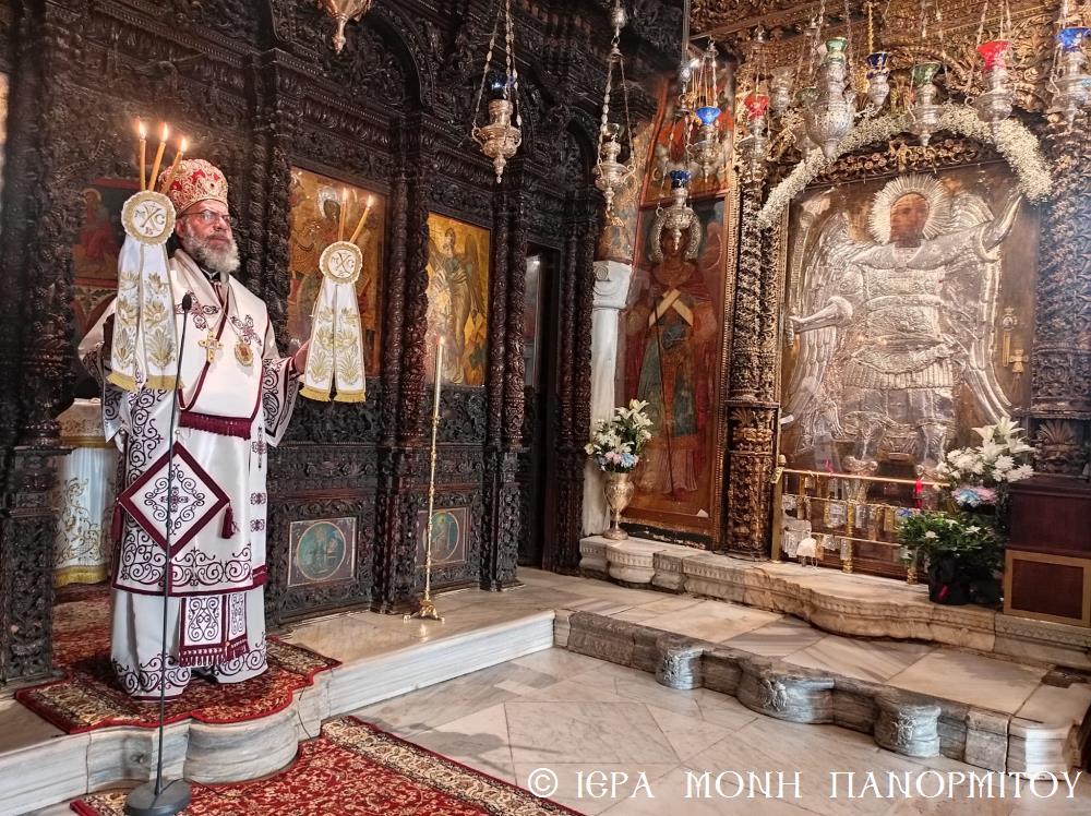 Εορτή του εν Χώναις θαύματος του Ταξιάρχου Μιχαήλ στον Πανορμίτη