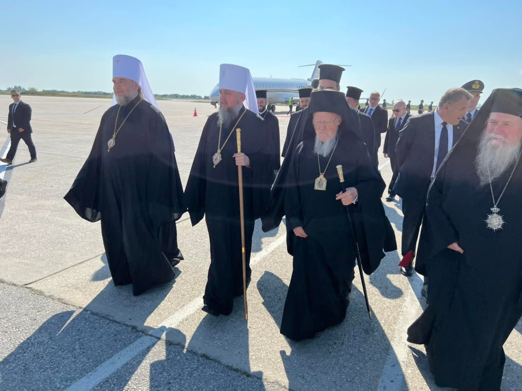 Η άφιξη του Οικουμενικού Πατριάρχη στη Χρυσούπολη