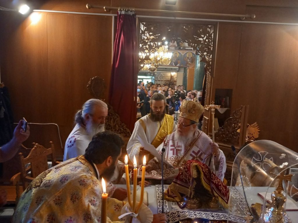 Η εις Πρεσβύτερον χειροτονία του π. Γεωργίου Χατζημάνου υπό του Μητροπολίτη Φλωρίνης