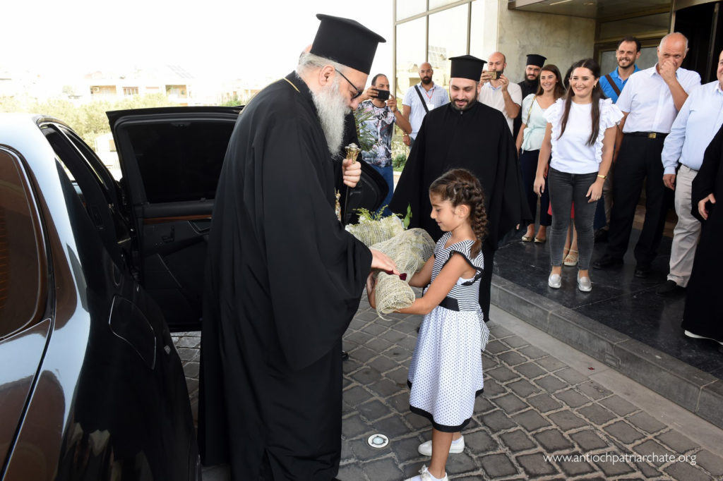 البطريرك يوحنا العاشر في حلب
