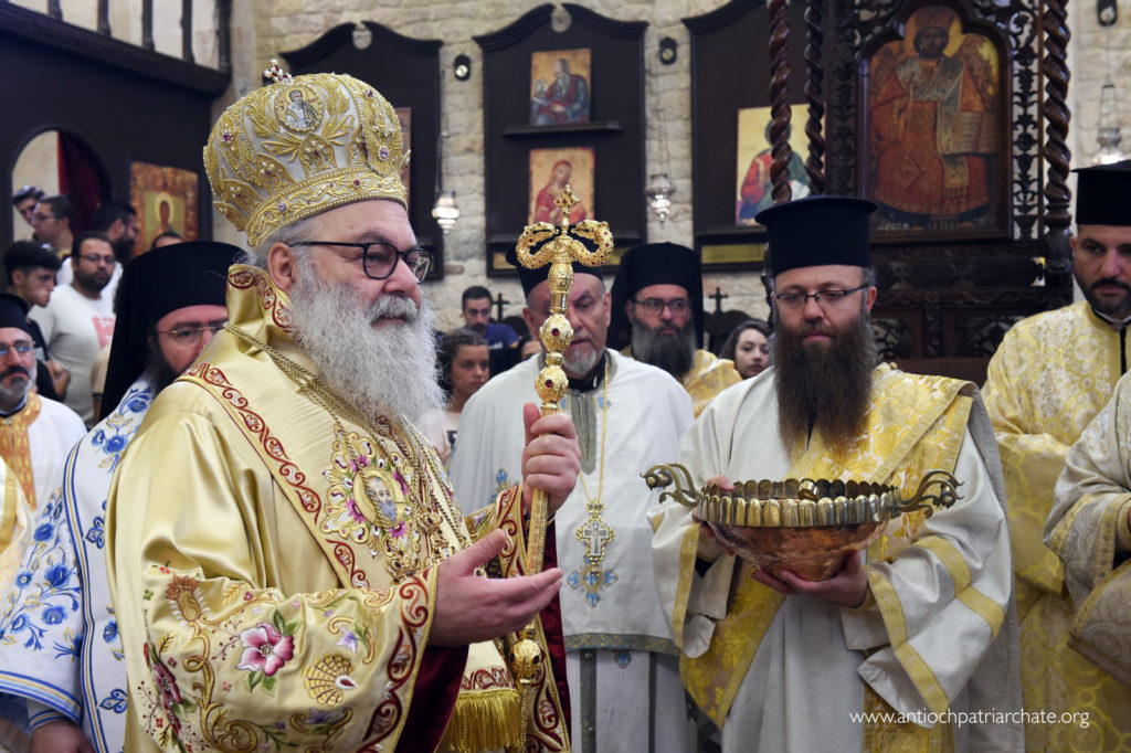 ‎غبطة البطريرك يوحنا العاشر يقيم القداس الإلهي في كنيسة رقاد السيد