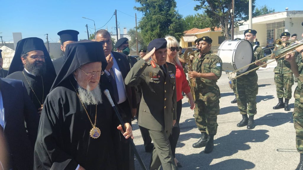 Ecumenical Patriarch Bartholomew warmly received in Sapes