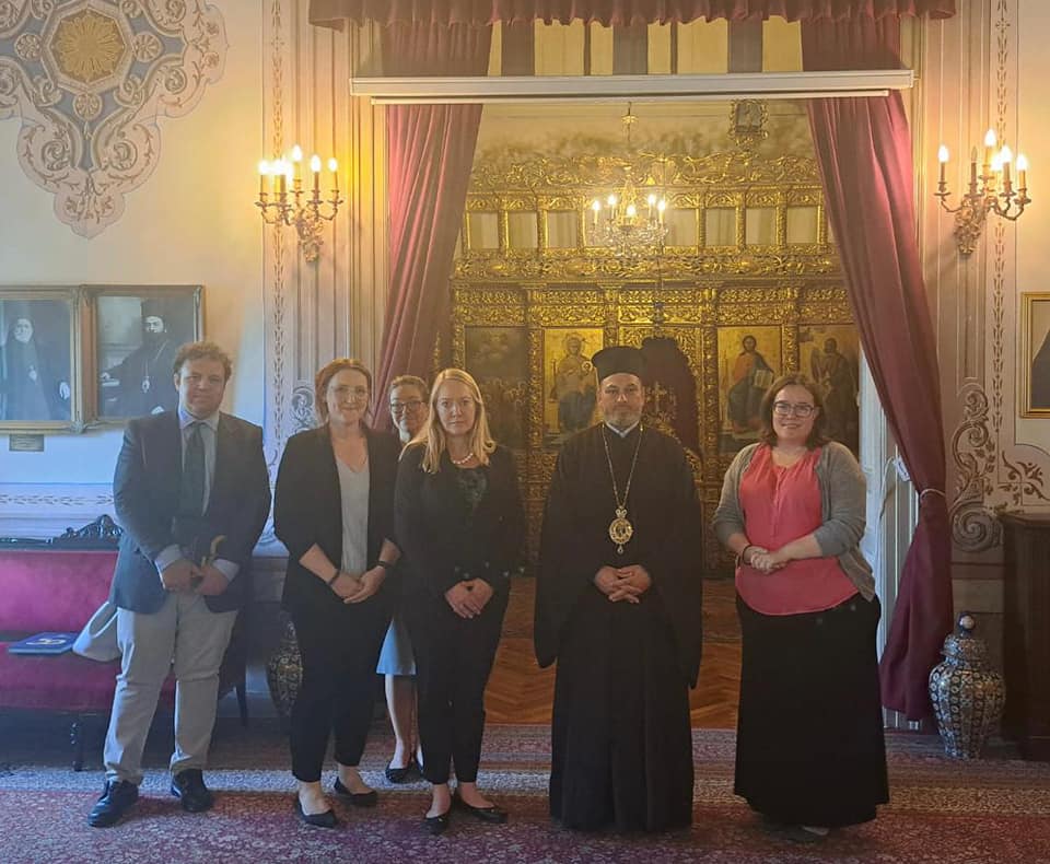 Στελέχη του Αμερικανικού Προξενείου στην Θεολογική Σχολή της Χάλκης