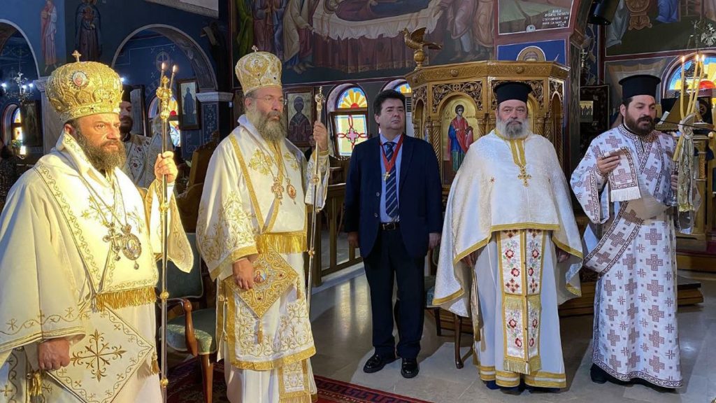 Ο Μητροπολίτης Νέας Ζηλανδίας στην Ιερά Μητρόπολη Ρεθύμνης