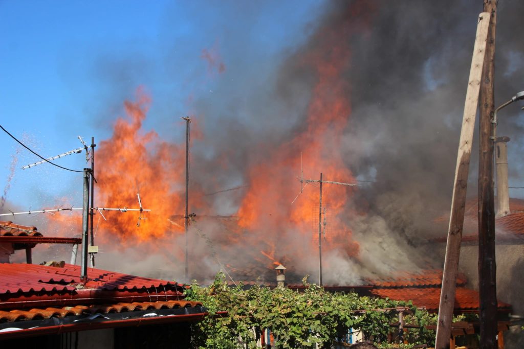 Έρανος από την Μητρόπολη Ιερισσού για τους πληγέντες από την πυρκαγιά στην Αρναία