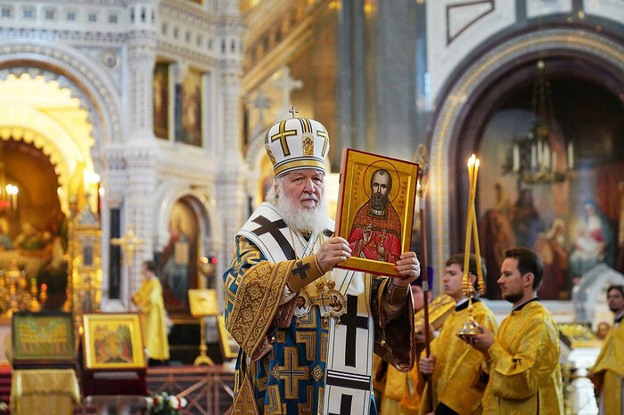 PATRIARCH KIRILL CELEBRATES GLORIFICATION OF NEW CONFESSOR FR. MIKHAIL SOYUZOV (+VIDEO)