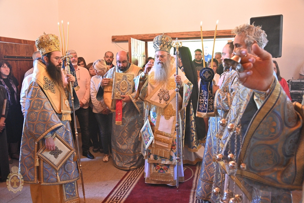 Освещаване на храм “Рождество Богородично” над с. Свежен