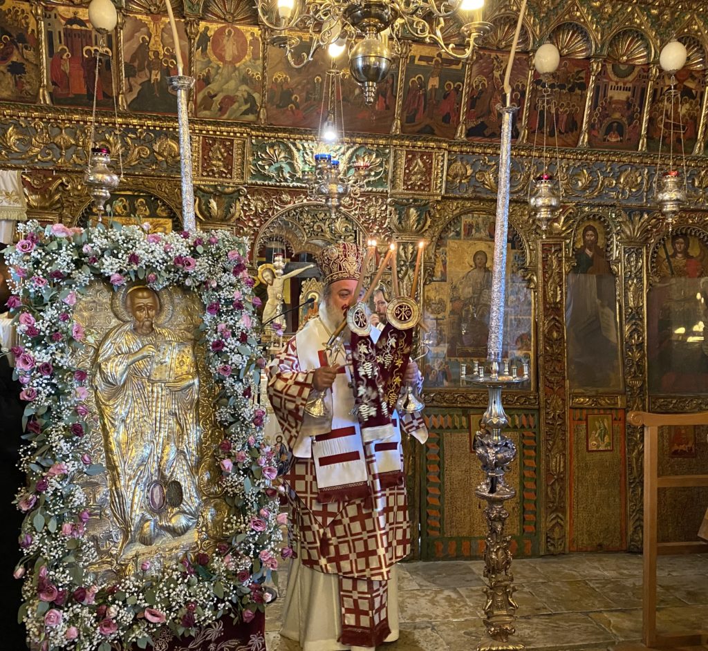 Η Πανήγυρη του Αγίου Ιωάννου του Θεολόγου στην Λάρνακα (ΦΩΤΟ)