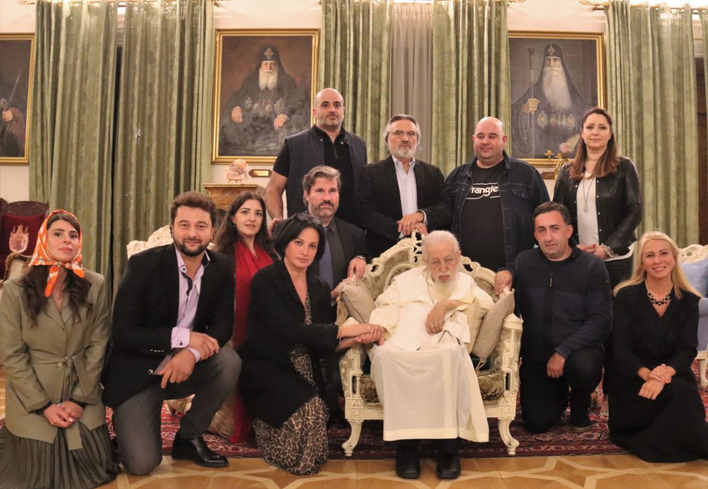 სრულიად საქართველოს კათოლიკოს-პატრიარქმა ცნობილი ქართველი და იტალიელი ოპერის მომღერლები მიიღო