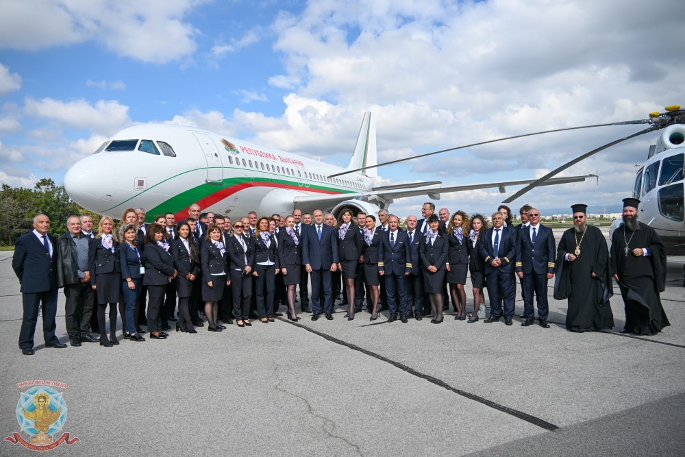 С водоосвещение Държавният авиационен оператор отбеляза своя юбилей