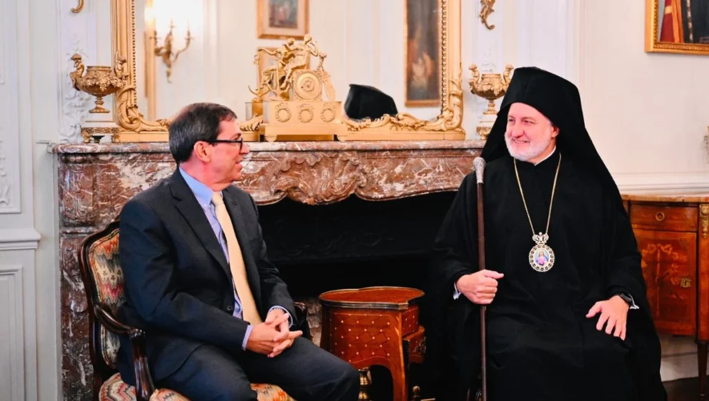 Minister of Foreign Affairs of Cuba Visits Greek Orthodox Archdiocese