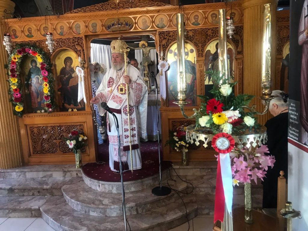 Η εορτή της Αγίας Σοφίας στην Παρηγοριά Χανίων