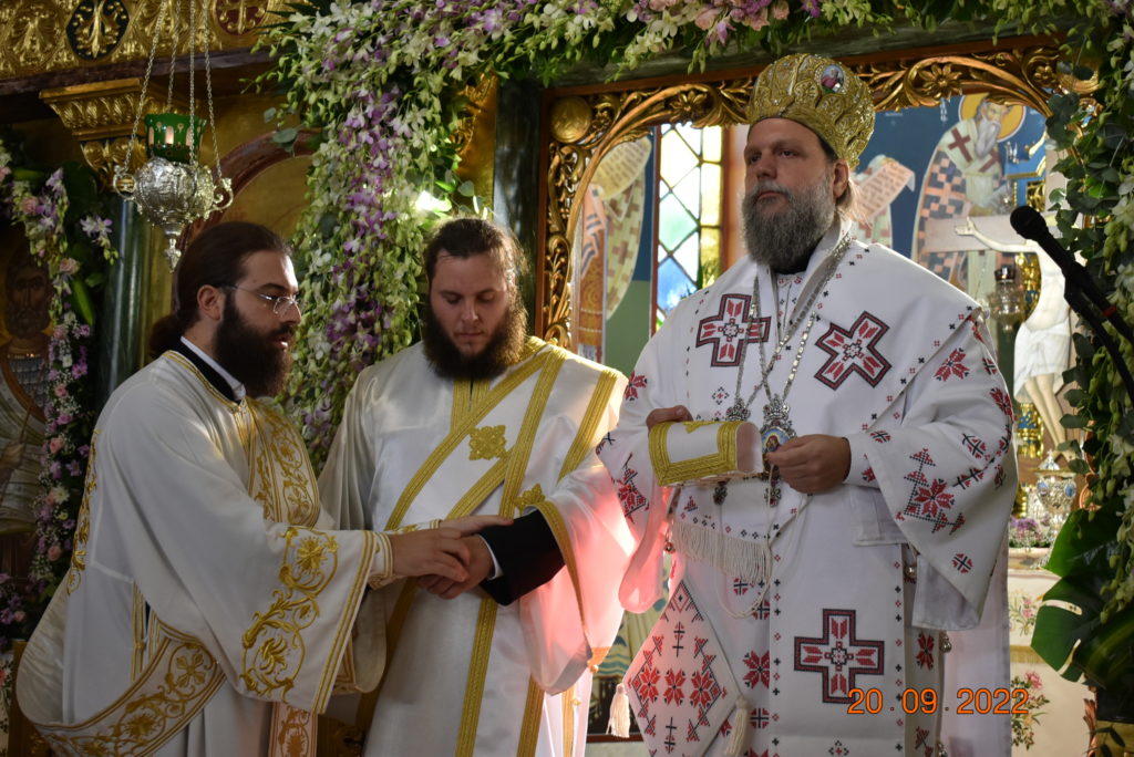 Η εορτή του Αγίου Ευσταθίου και Χειροτονία Διακόνου στη Ν. Ιωνία (ΦΩΤΟ)