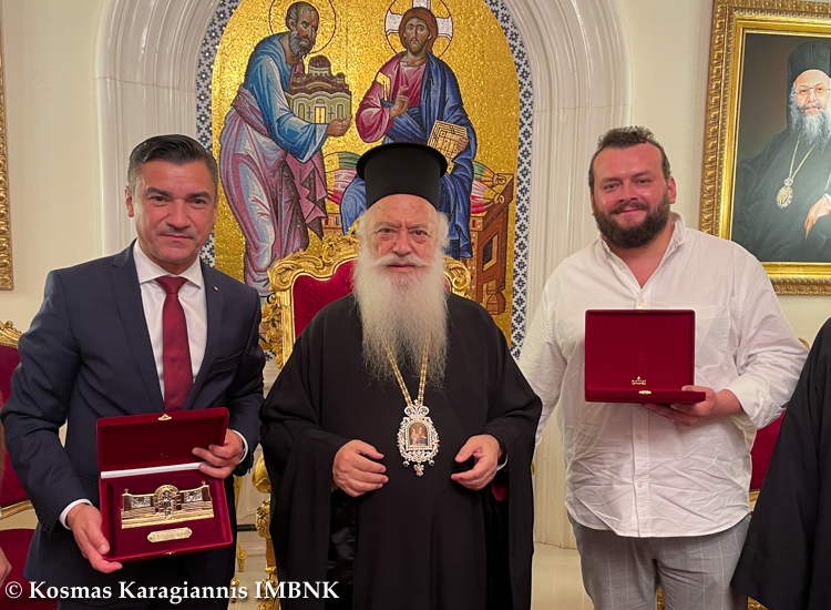Επίσκεψη του Δημάρχου Ιασίου της Ρουμανίας στον Μητροπολίτη Βεροίας