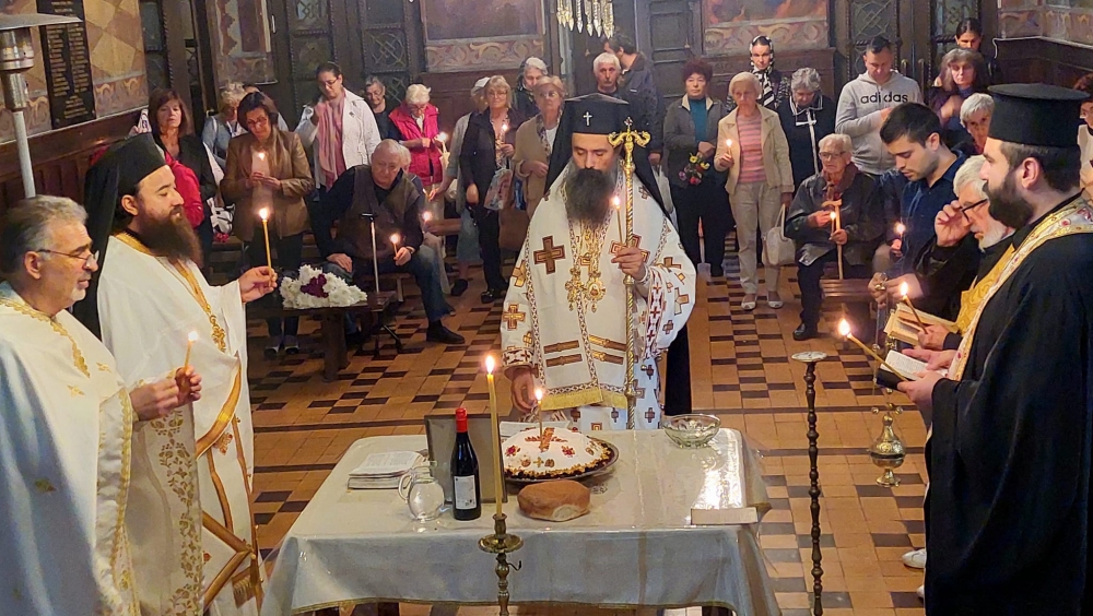 Заупокойна св. Литургия и панихида в памет на Видинския митрополит Дометиан