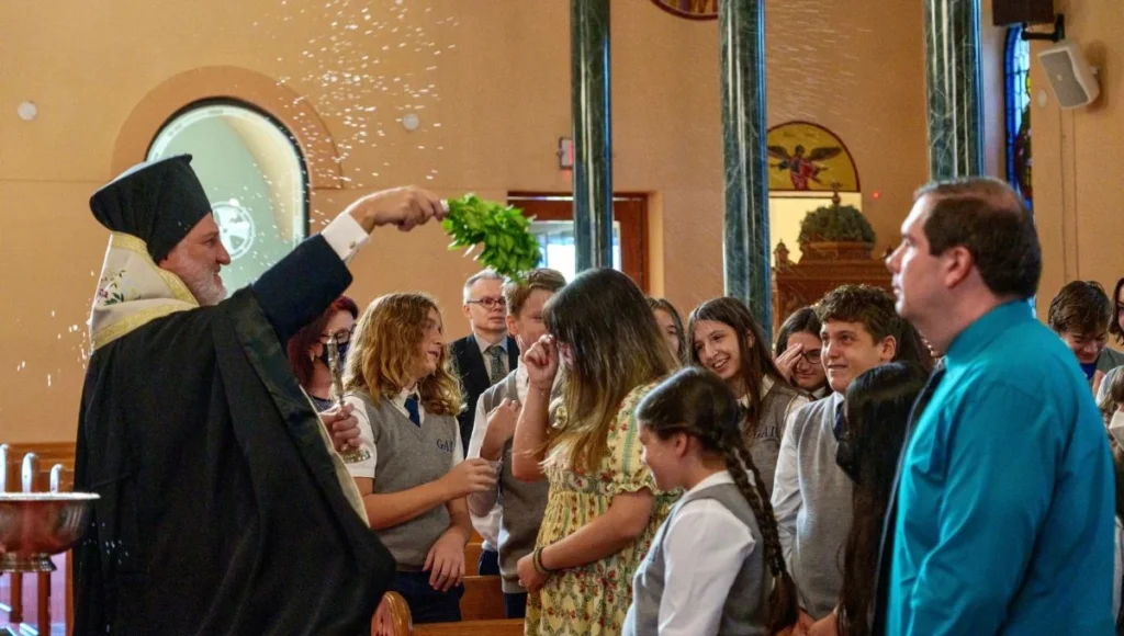 Remarks by His Eminence Archbishop Elpidophoros of America at the Service of Agiasmos – The Greek-American Institute at Zoodochos Peghe