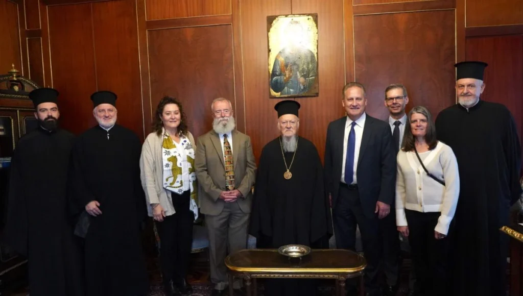 Museum of the Bible Delegation Received by Ecumenical Patriarch Bartholomew