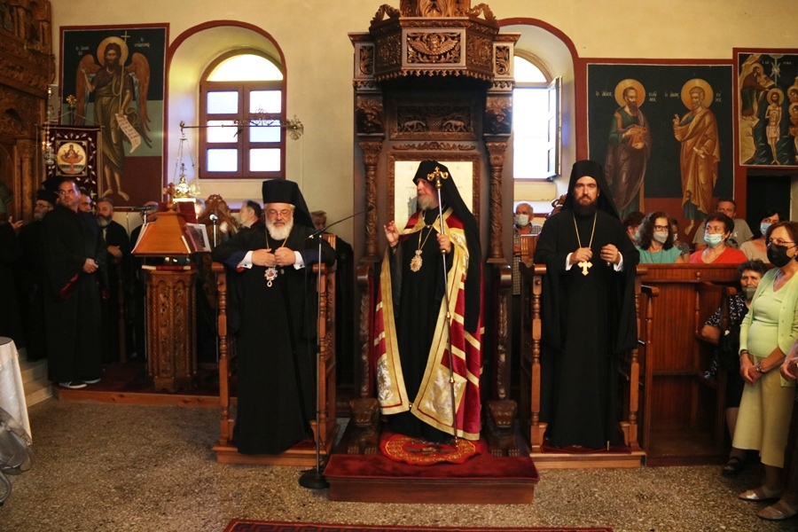 Σουφλί: Το Γενέσιο της Θεοτόκου στην πυρόπληκτη Μονή Δαδιάς που σώθηκε από θαύμα (ΦΩΤΟ)