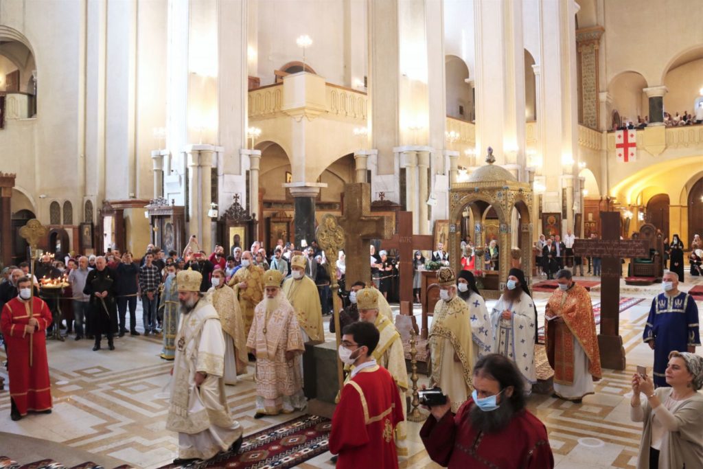 სრულიად საქართველოს კათოლიკოს-პატრიარქის ქადაგება ჯვართამაღლების დღესასწაულზე
