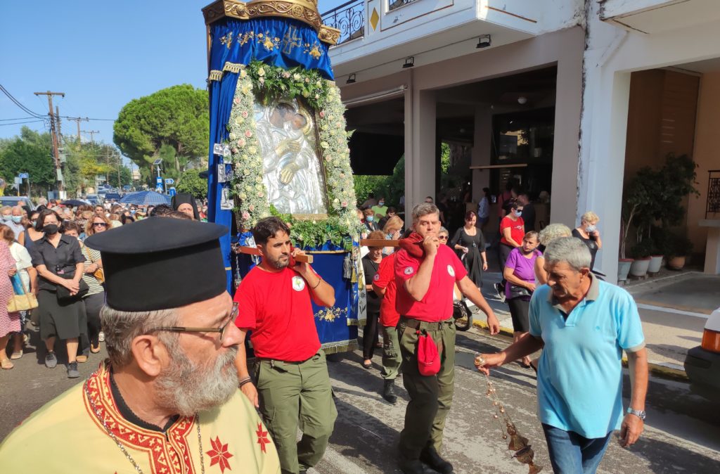 Η Παναγία Δημιοβίτισσα επέστρεψε από την Καλαμάτα στο θρόνο της