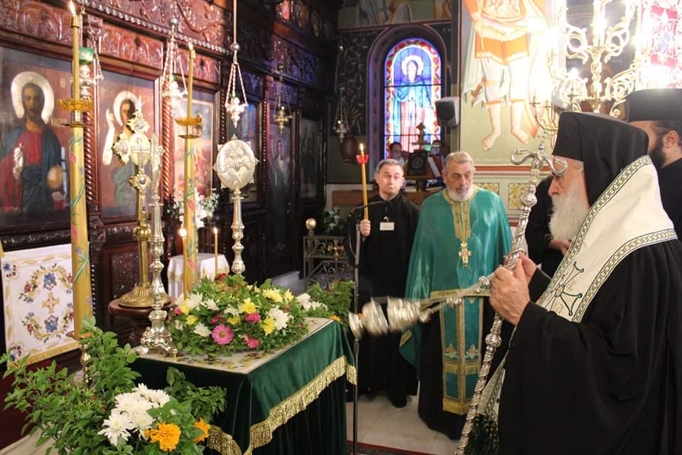 Η Ακολουθία των Χαιρετισμών του Τιμίου Σταυρού παρουσία του Ξάνθης Παντελεήμονος