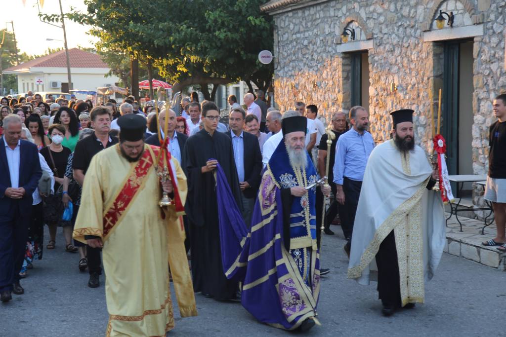 Ιερά Λιτανεία στο Γαλατά Μεσολογγίου