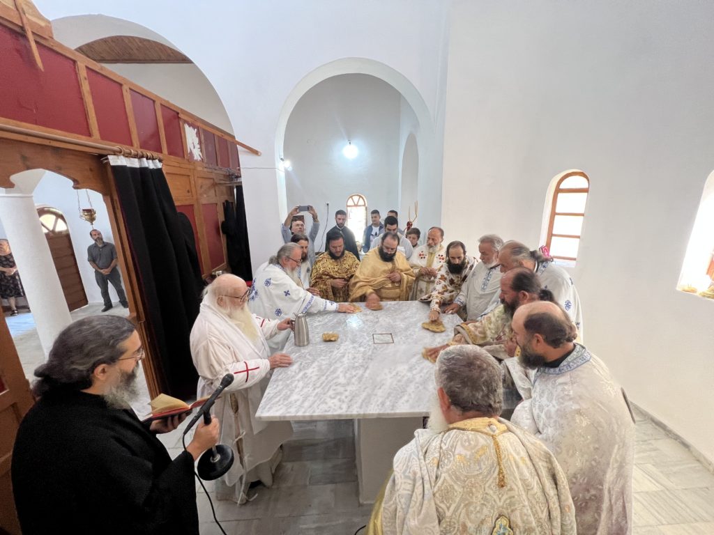 Εγκαίνια του Ι. Ναού του Αγίου Κοσμά στην Τσαρσώβα της Πρεμετής