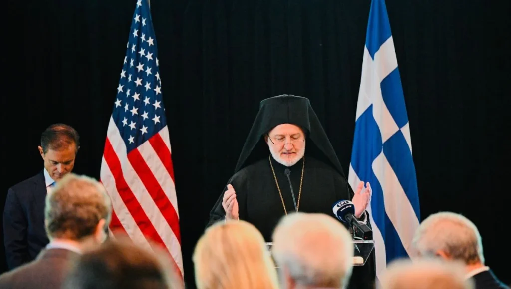 Remarks and Invocation At the Luncheon Offered by the Greek-American Community In Honor of His Excellency Kyriakos Mitsotakis, Prime Minister of the Hellenic Republic