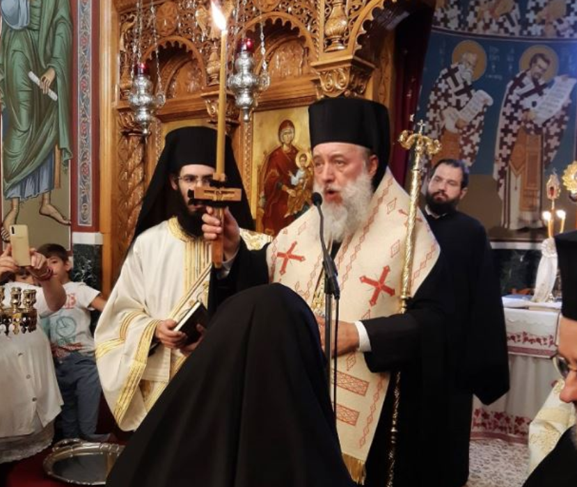 Ρασοφορία Μοναχής στην Γυναικεία Ιερά Μονή Εισοδίων της Θεοτόκου Μαρκοπούλου Ωρωπού