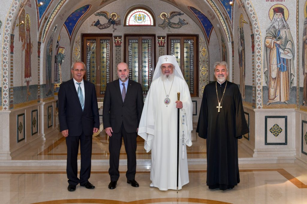 Mahmoud Alhabbash, consilierul pentru probleme religioase al Președintelui Statului Palestina, a vizitat Patriarhia Română
