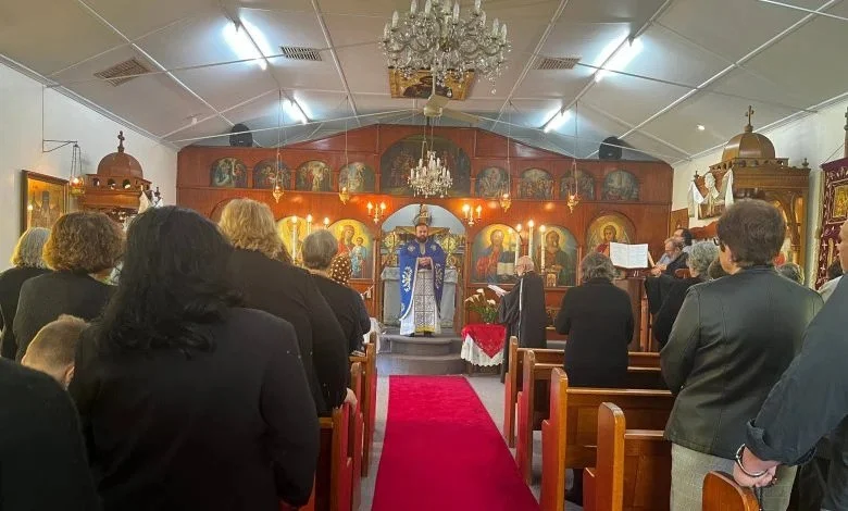 Feast of the Church of Panagia Myrtidiotissa in Dubbo, New South Wales