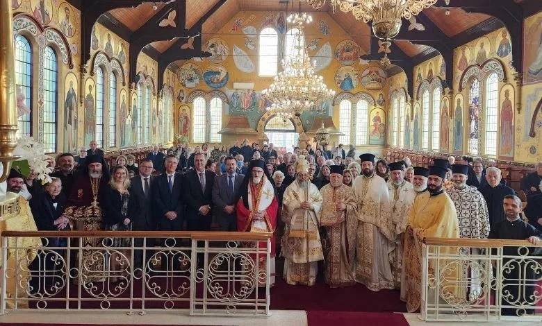 Melbourne: Feast Day of Saint Eustathios at the celebrating Archdiocesan Church