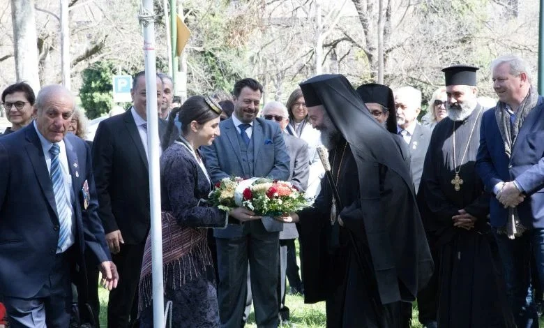 Memorial Service held by the Archbishop of Australia for the victims of the Asia Minor Catastrophe