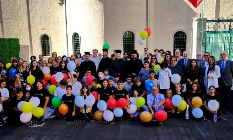 Celebratory start of the new school year for Zografeion School in Constantinople