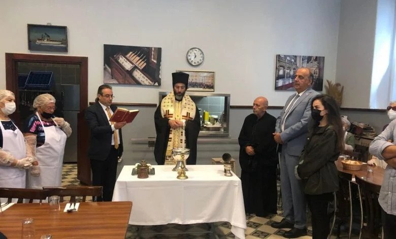 Constantinople: Agiasmos blessing for the teachers and students of Zappeion School